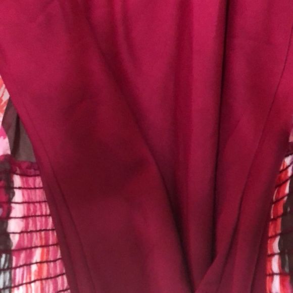 NWOT Ana Ladies Medium floral sheer top with tanks - Picture 8 of 9